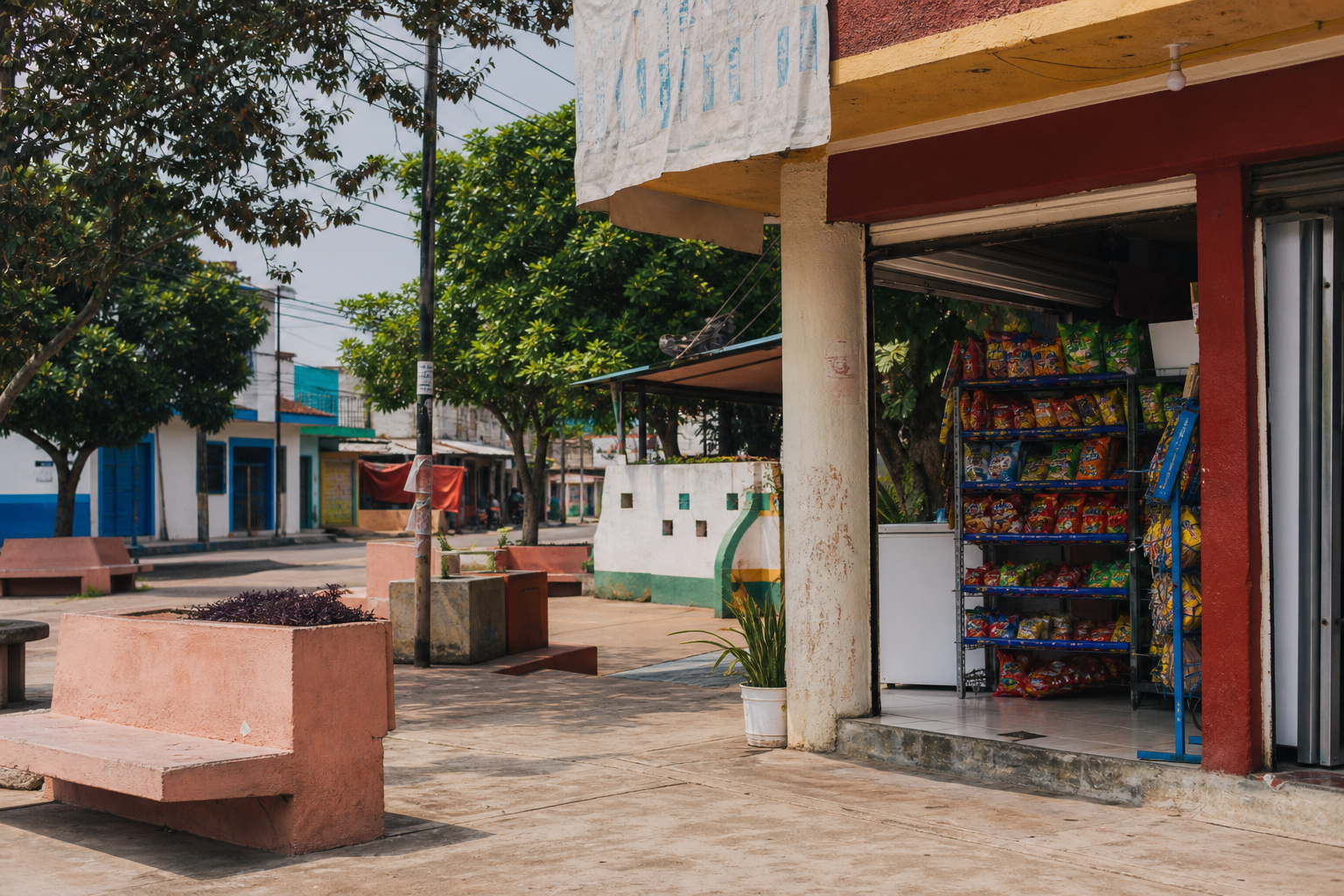 Tienda de barrio en Tuxtla